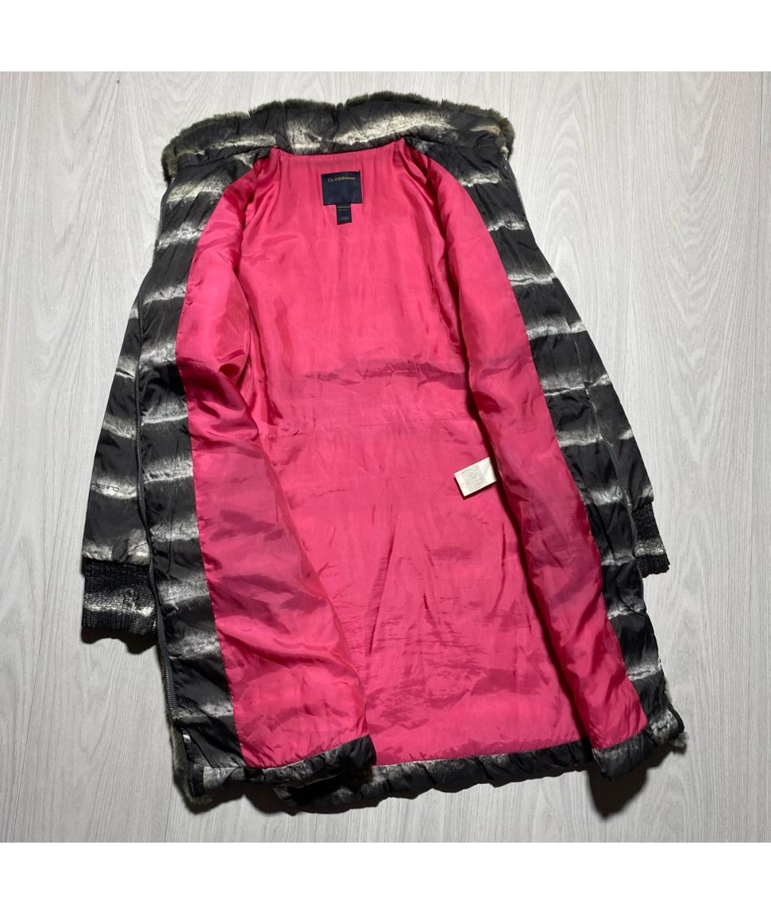 ROBERTO CAVALLI Антрацитовая парка, фото 6