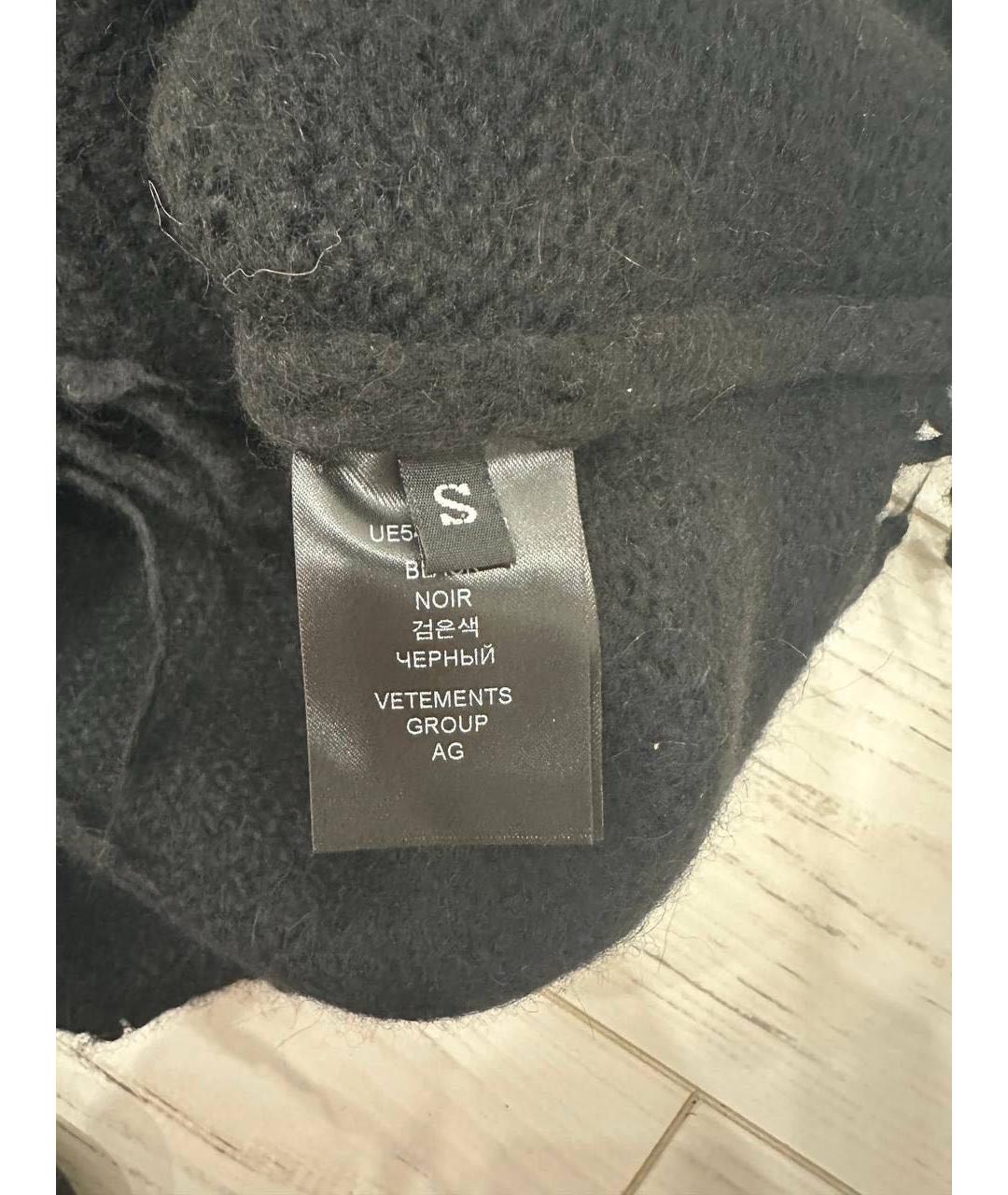 VETEMENTS Черная юбка миди, фото 3