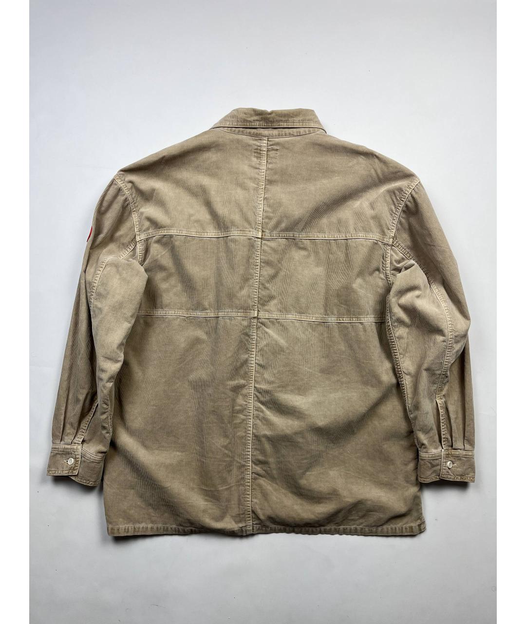 CAV EMPT Бежевая хлопковая кэжуал рубашка, фото 2