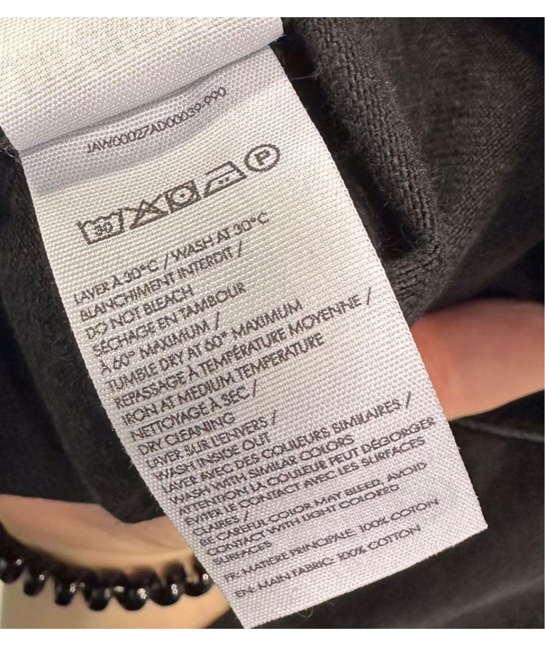 JACQUEMUS Черная хлопковая куртка, фото 6