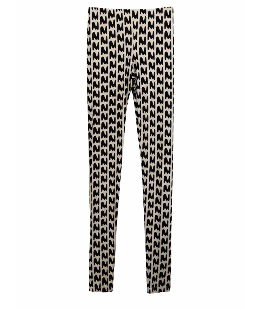 MSGM Белые леггинсы и велосипедки, фото 1