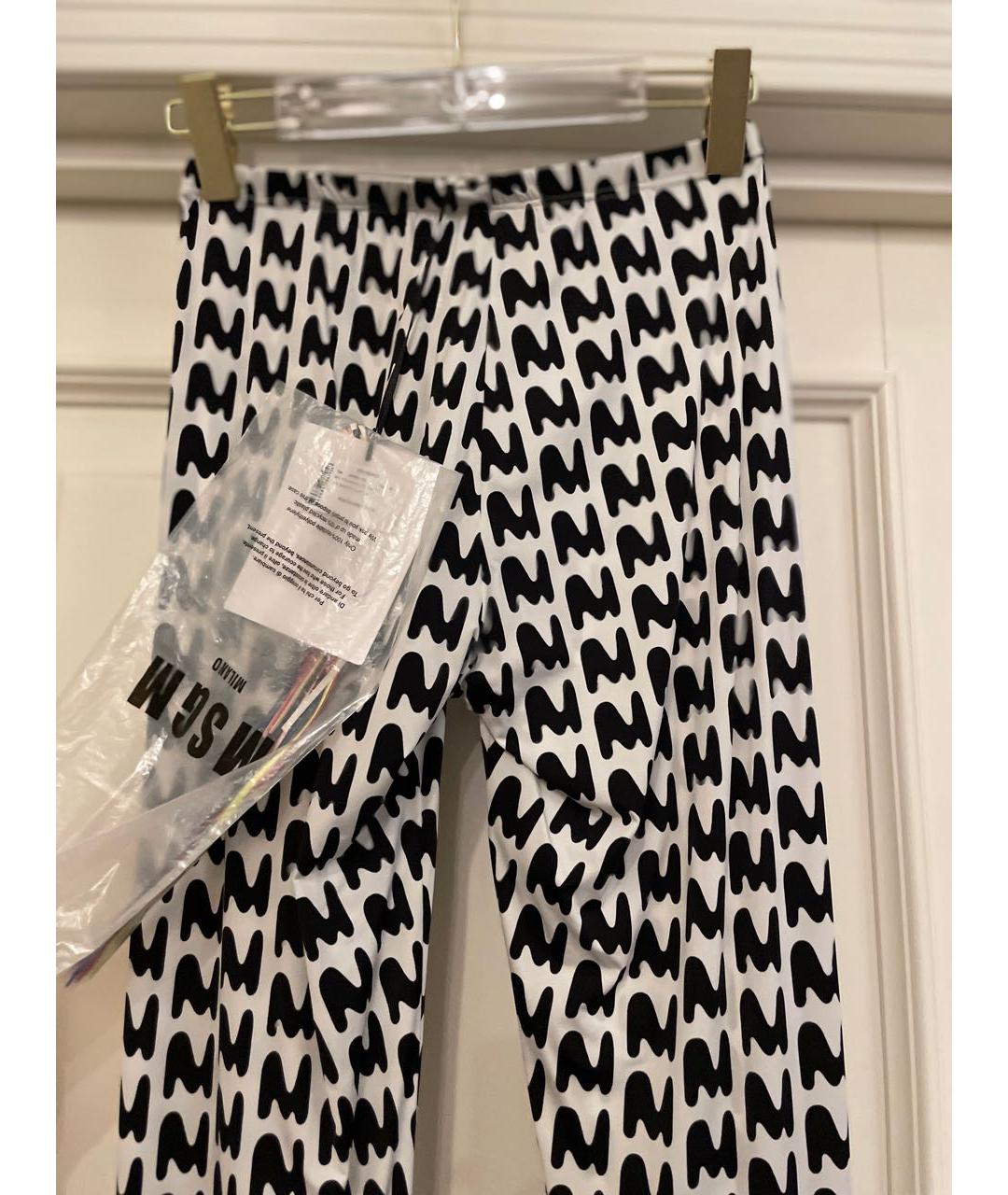 MSGM Белые леггинсы и велосипедки, фото 6