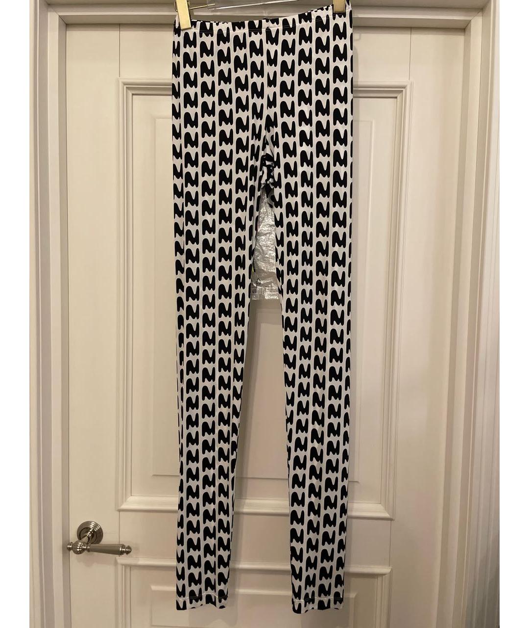 MSGM Белые леггинсы и велосипедки, фото 8