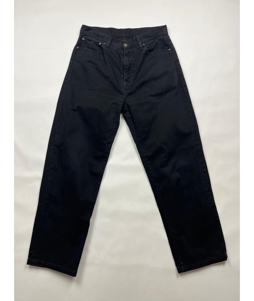 CARHARTT WIP Черные хлопковые джинсы, фото 7