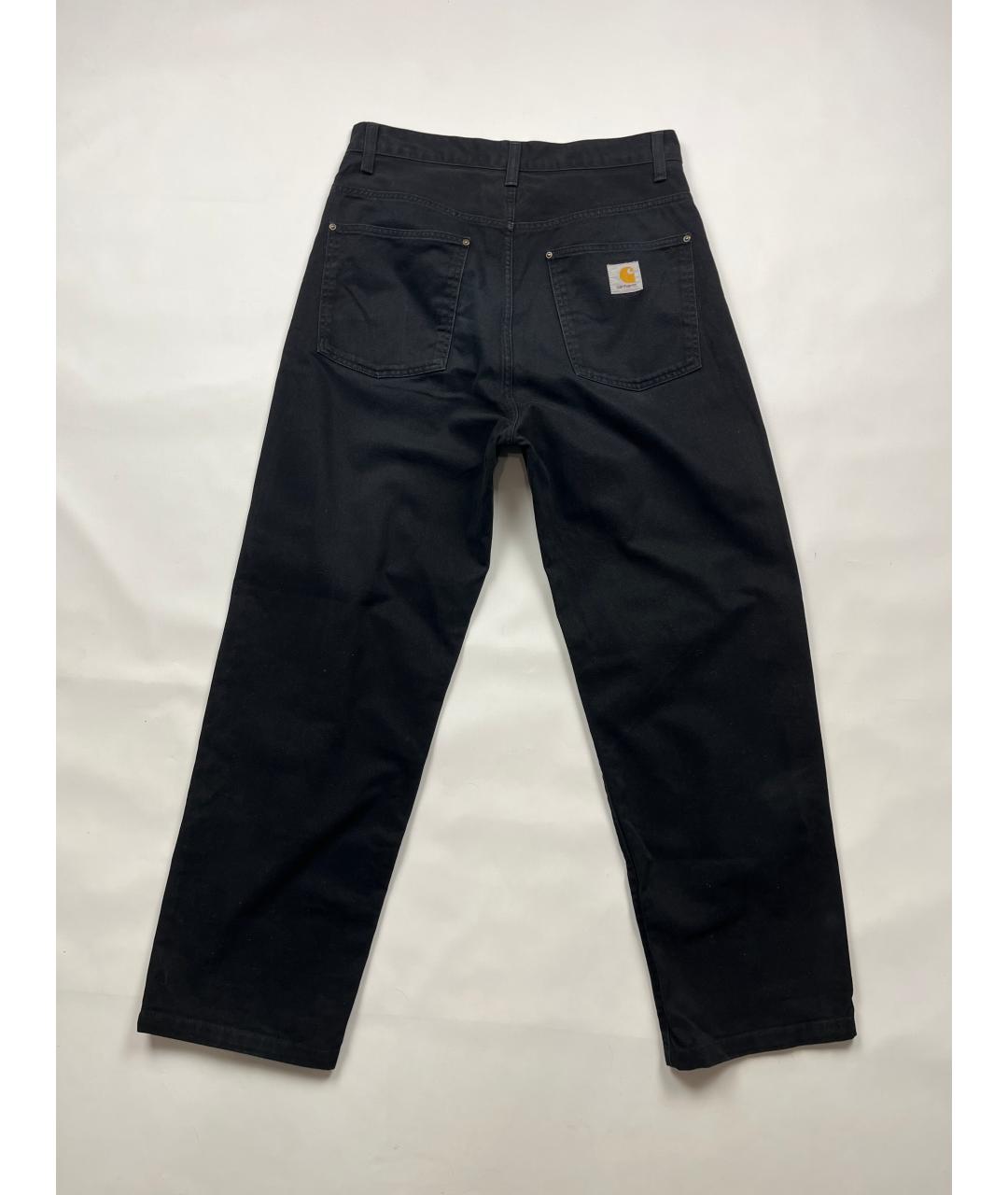 CARHARTT WIP Черные хлопковые джинсы, фото 3