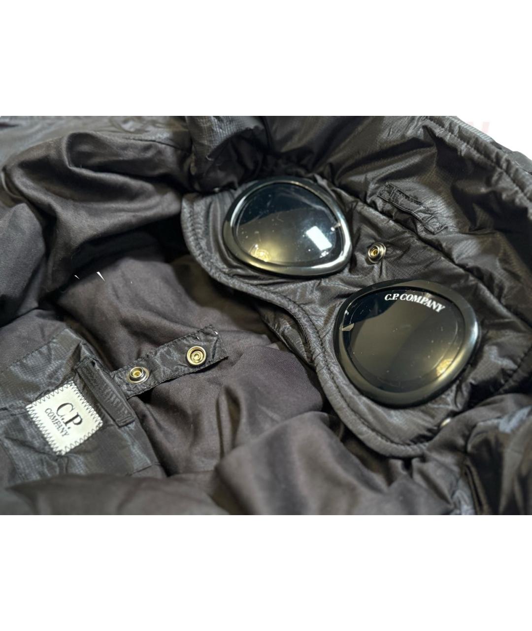 CP COMPANY Черная полиамидовая куртка, фото 6