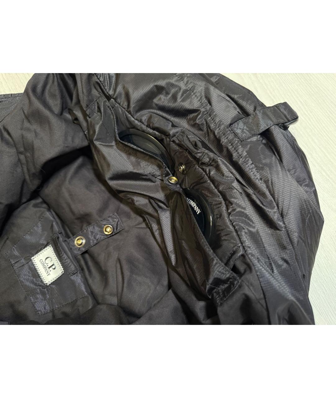 CP COMPANY Черная полиамидовая куртка, фото 4