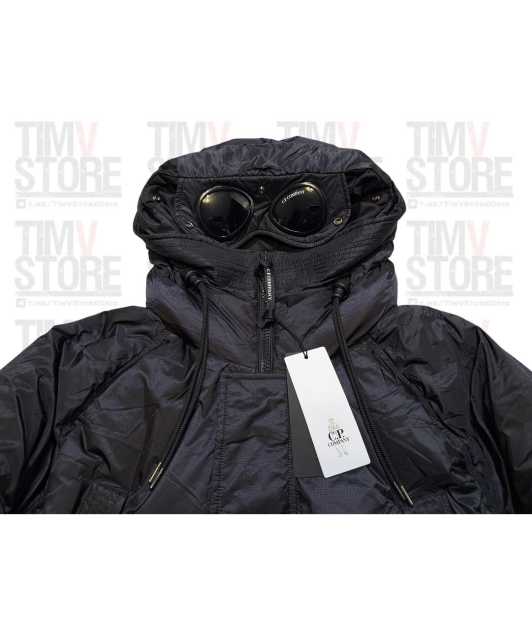 CP COMPANY Черная полиамидовая куртка, фото 3