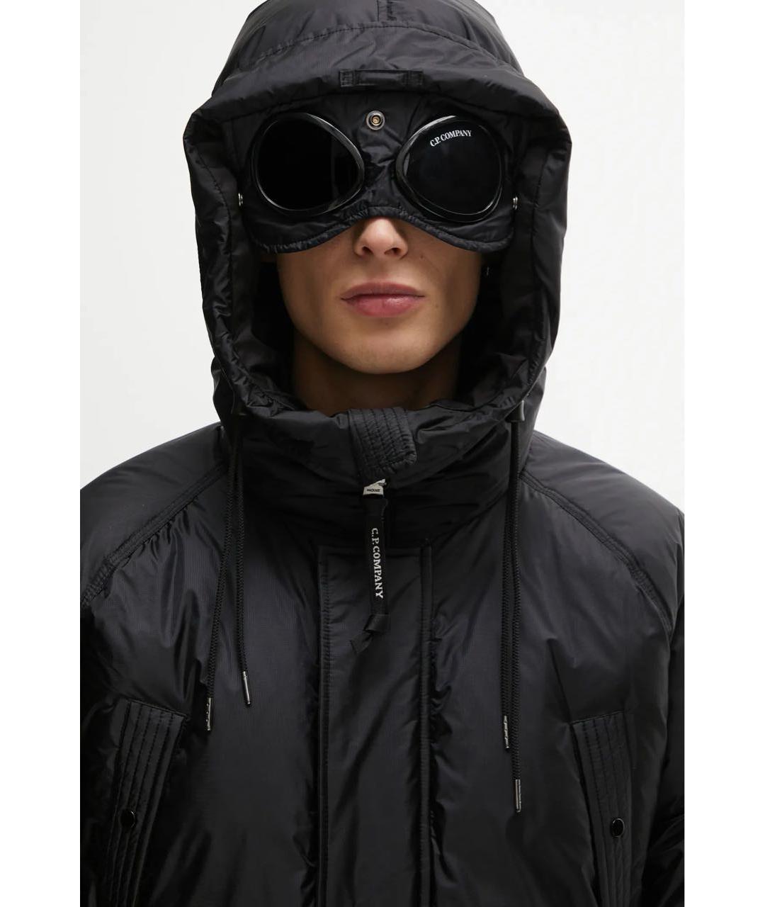 CP COMPANY Черная полиамидовая куртка, фото 7