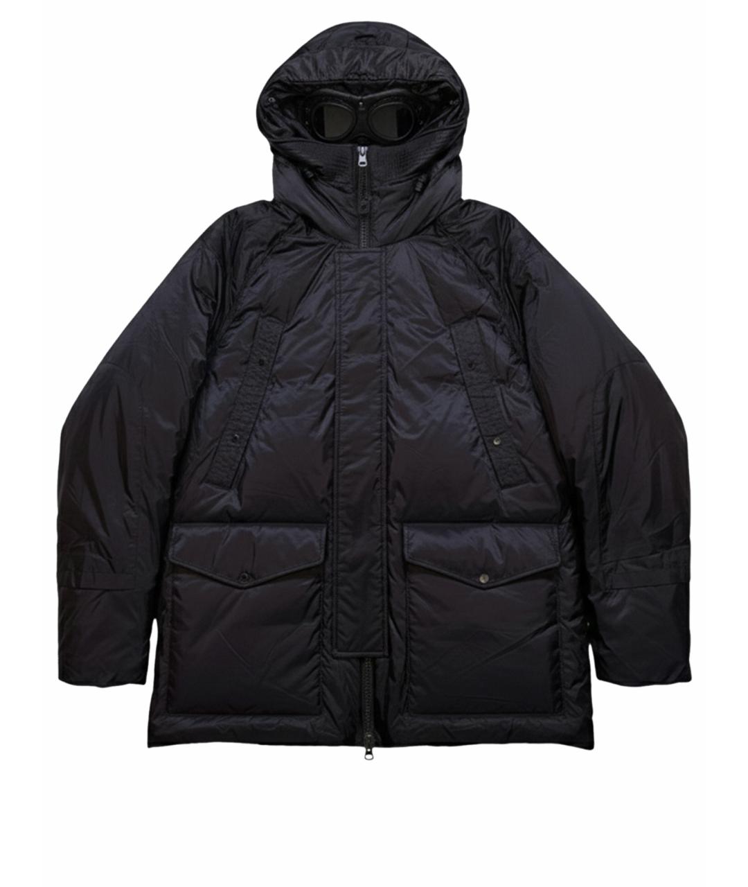 CP COMPANY Черная полиамидовая куртка, фото 1