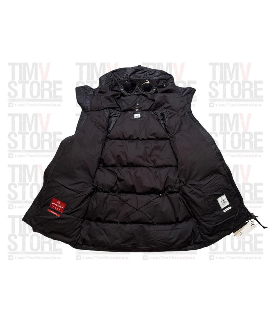 CP COMPANY Черная полиамидовая куртка, фото 2