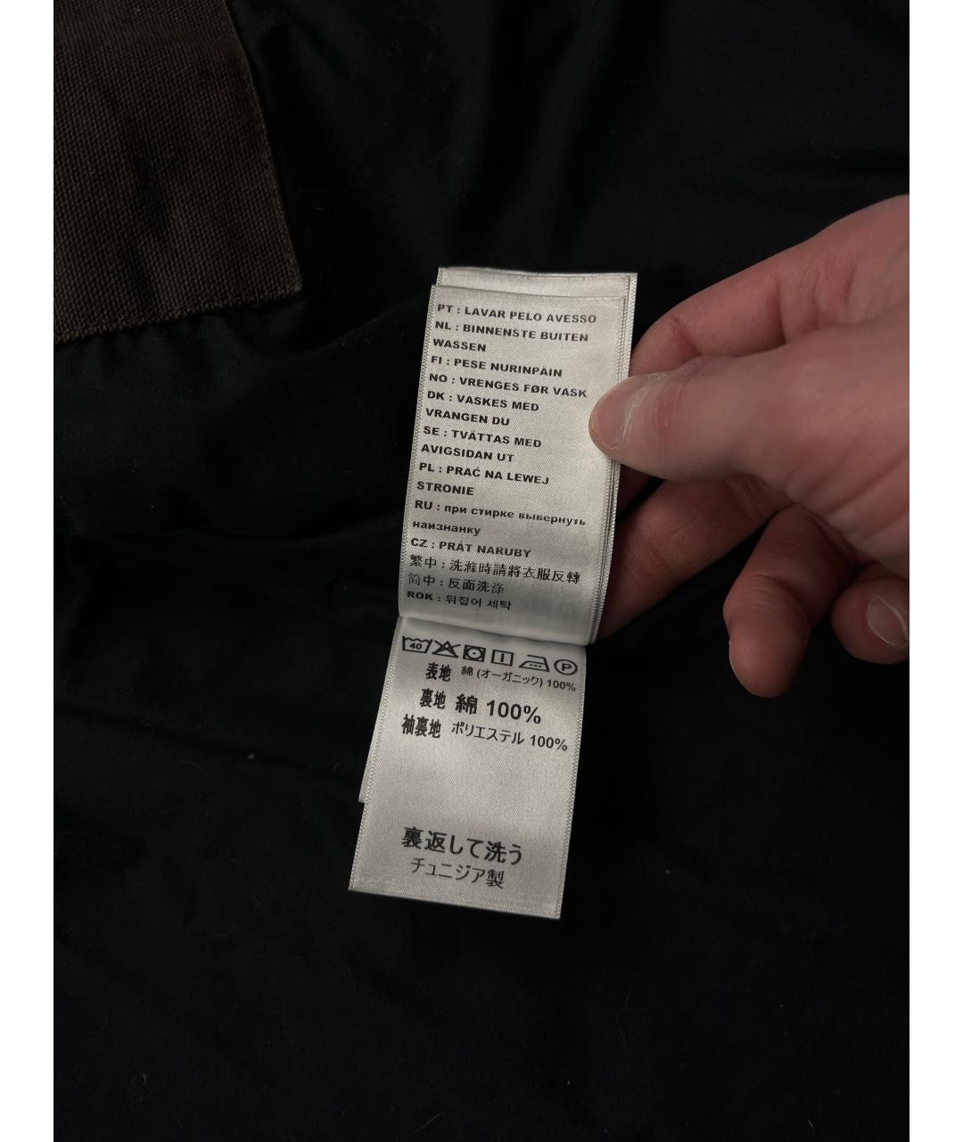 CARHARTT WIP Коричневая хлопковая куртка, фото 7