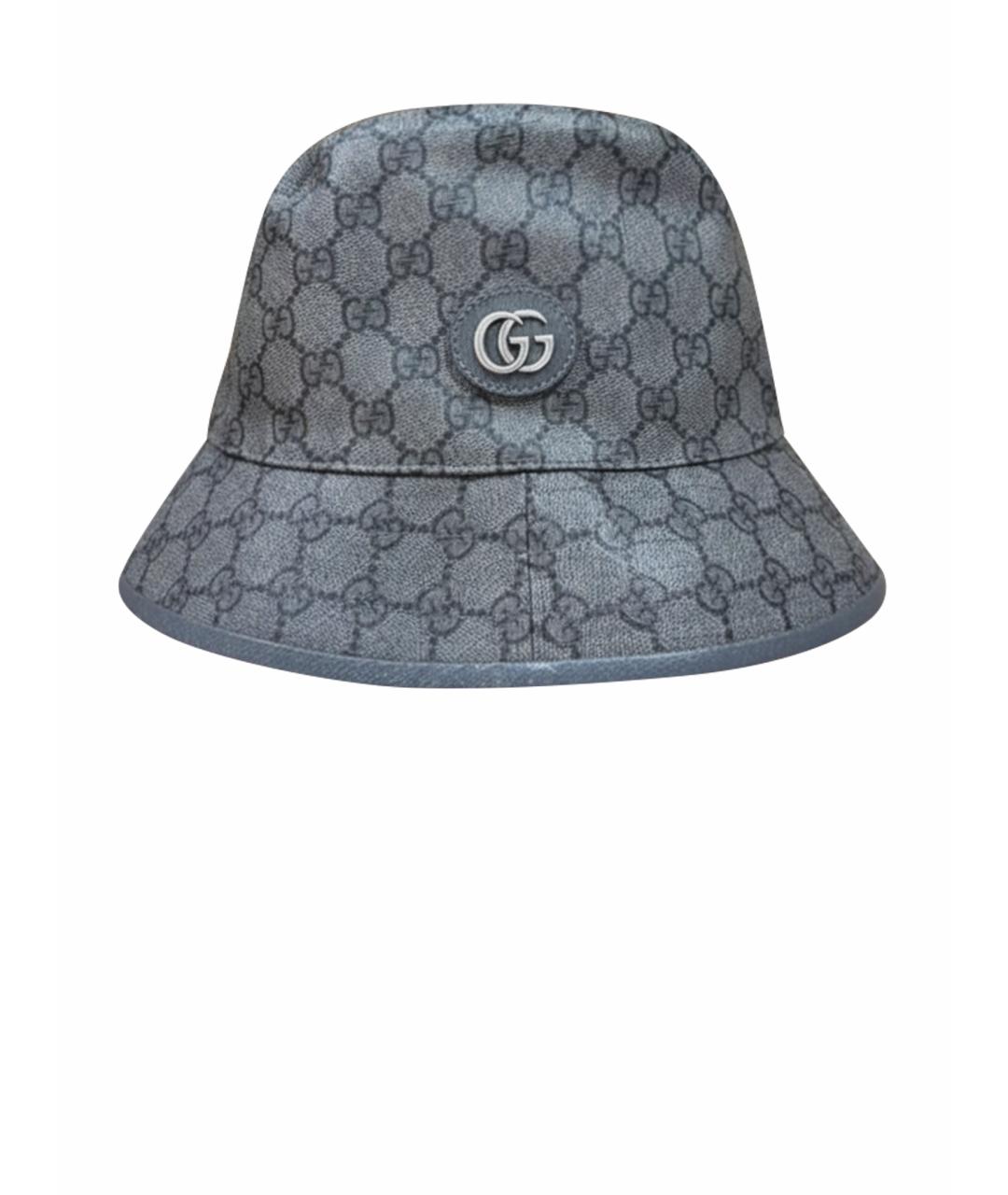 GUCCI Антрацитовая панама, фото 1