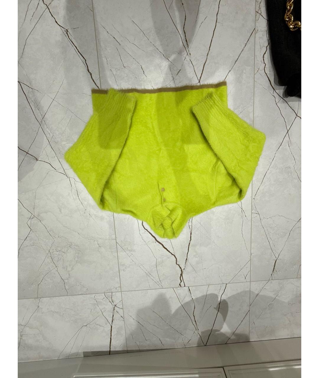 JACQUEMUS Салатовый вискозный джемпер / свитер, фото 5