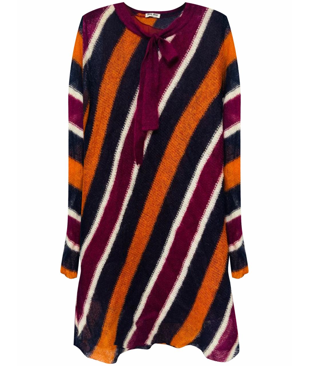 MIU MIU Мульти повседневное платье, фото 1