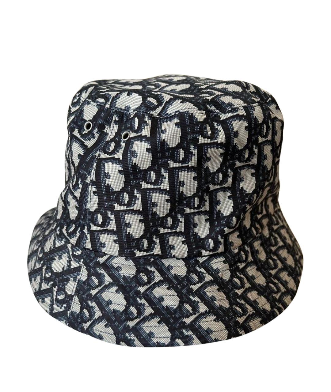 CHRISTIAN DIOR Синяя панама, фото 1