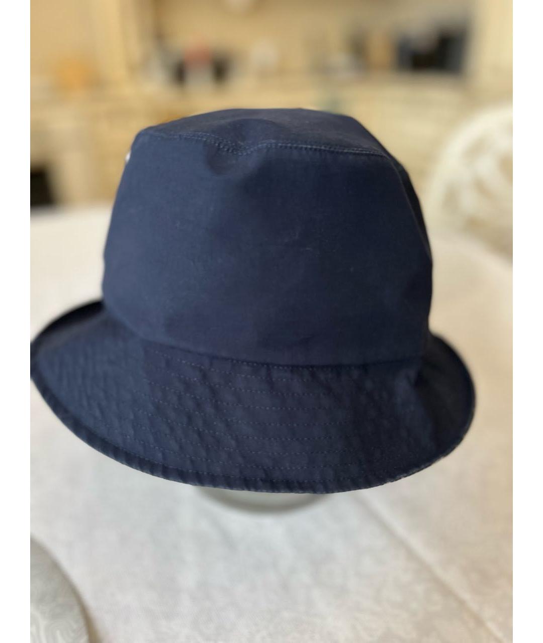 CHRISTIAN DIOR Синяя панама, фото 2