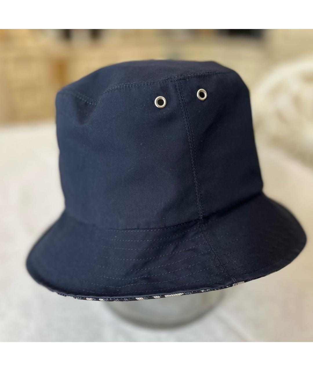 CHRISTIAN DIOR Синяя панама, фото 3