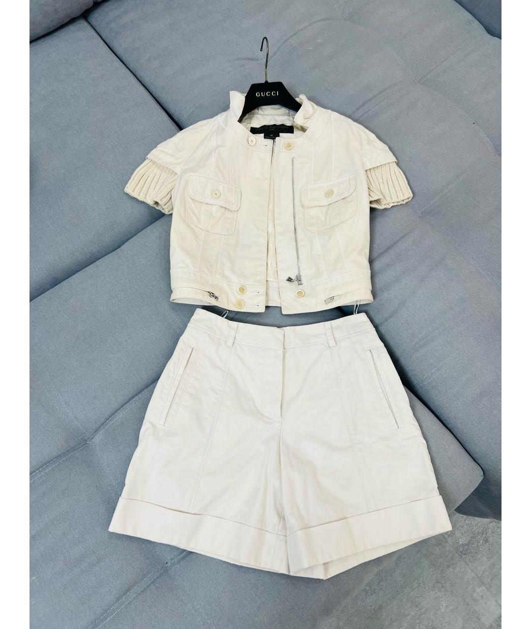 LOUIS VUITTON Бежевый костюм с брюками, фото 8