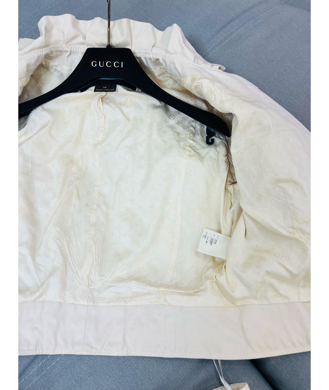 LOUIS VUITTON Бежевый костюм с брюками, фото 4