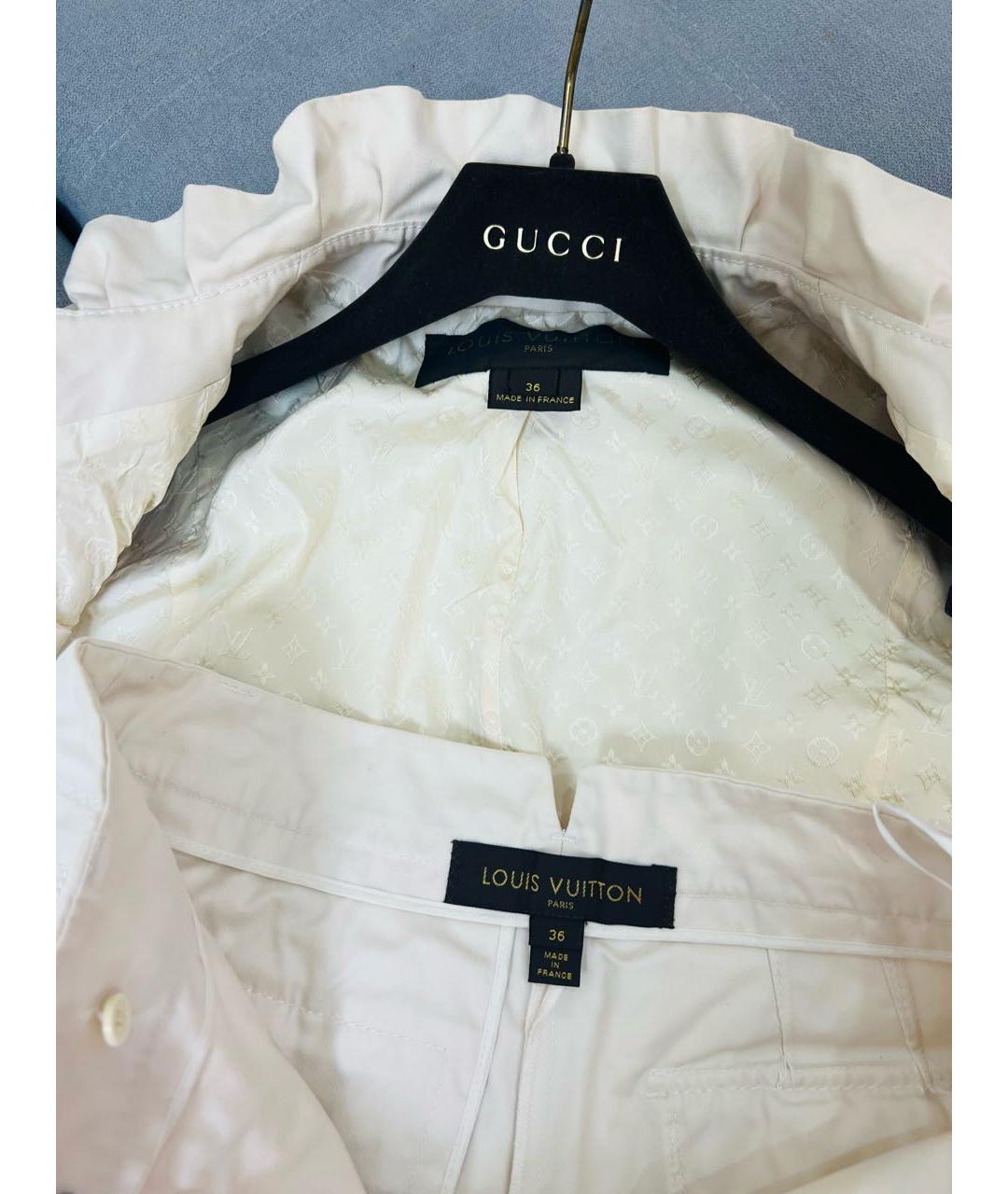 LOUIS VUITTON Бежевый костюм с брюками, фото 6