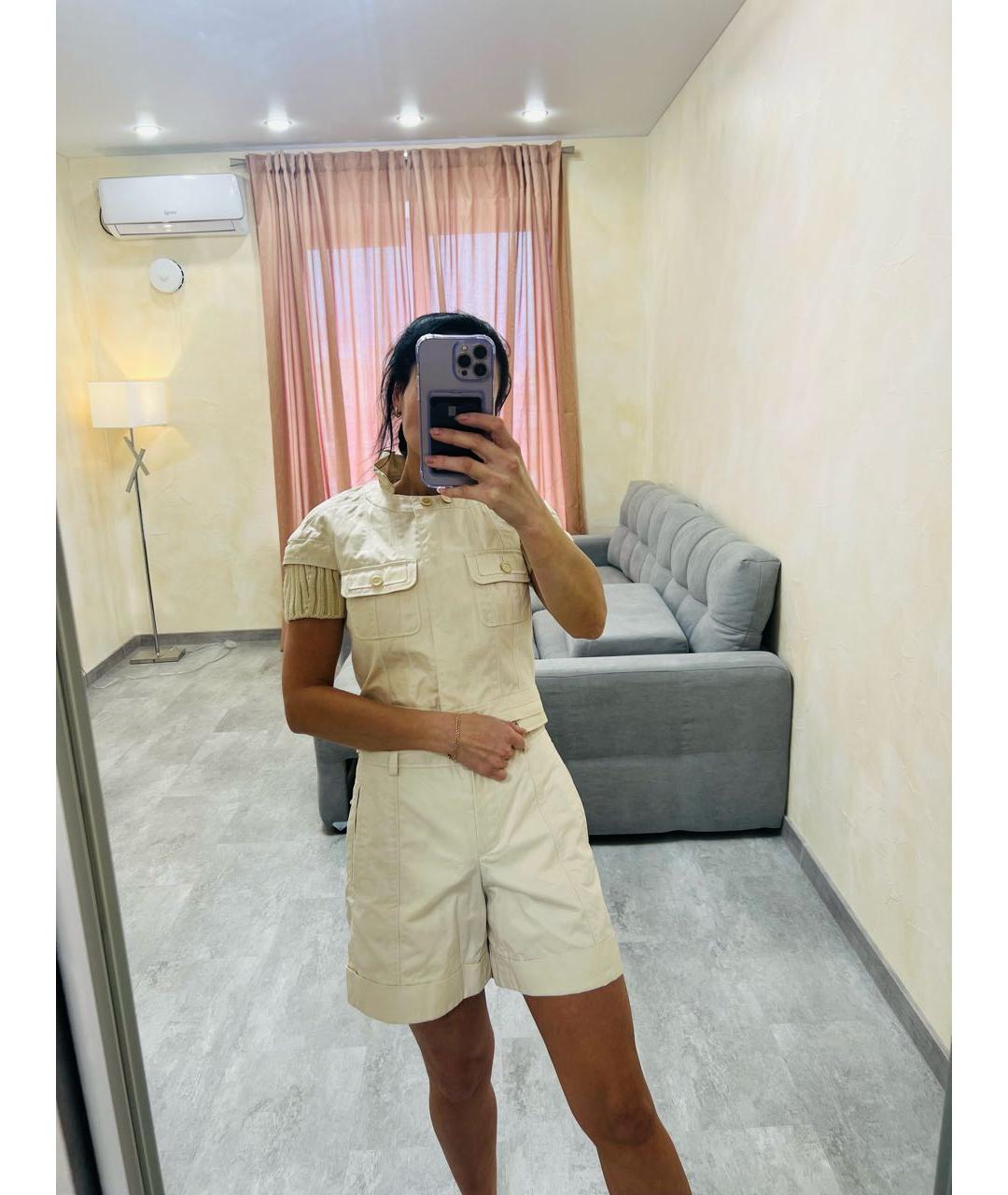 LOUIS VUITTON Бежевый костюм с брюками, фото 5