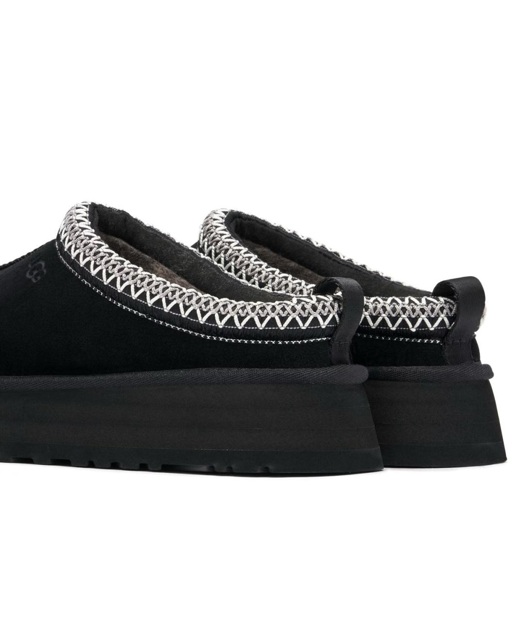 UGG AUSTRALIA Черные замшевые мюли, фото 3