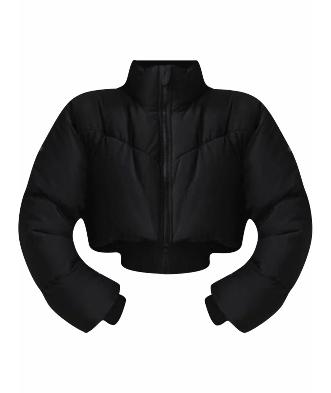 ALO YOGA Черный полиэстеровый пуховик, фото 1