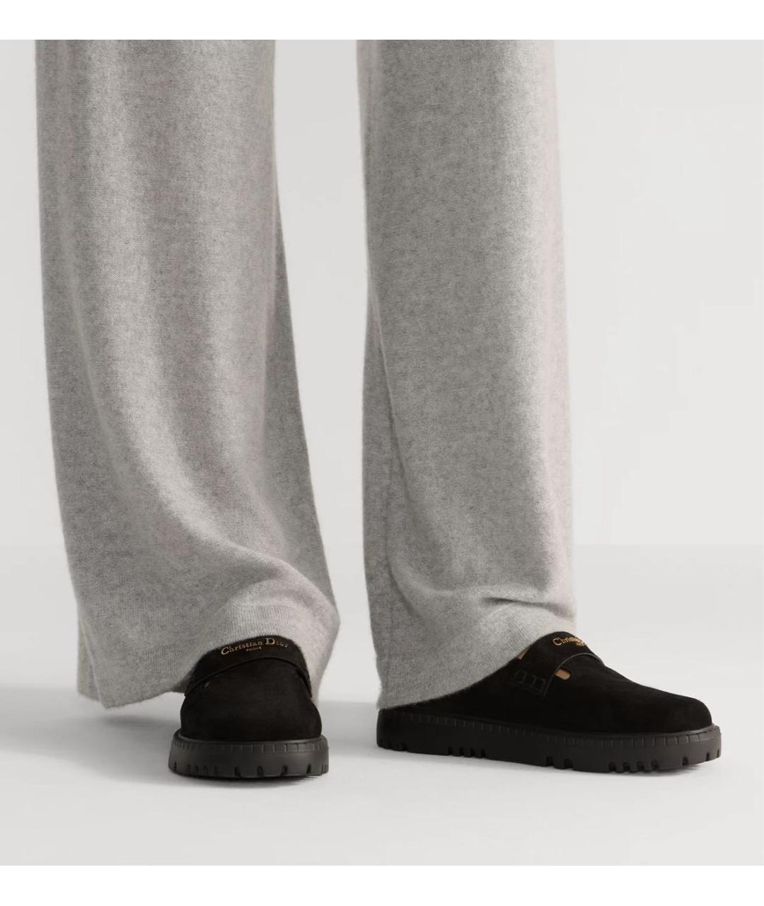 CHRISTIAN DIOR Черные мюли, фото 3