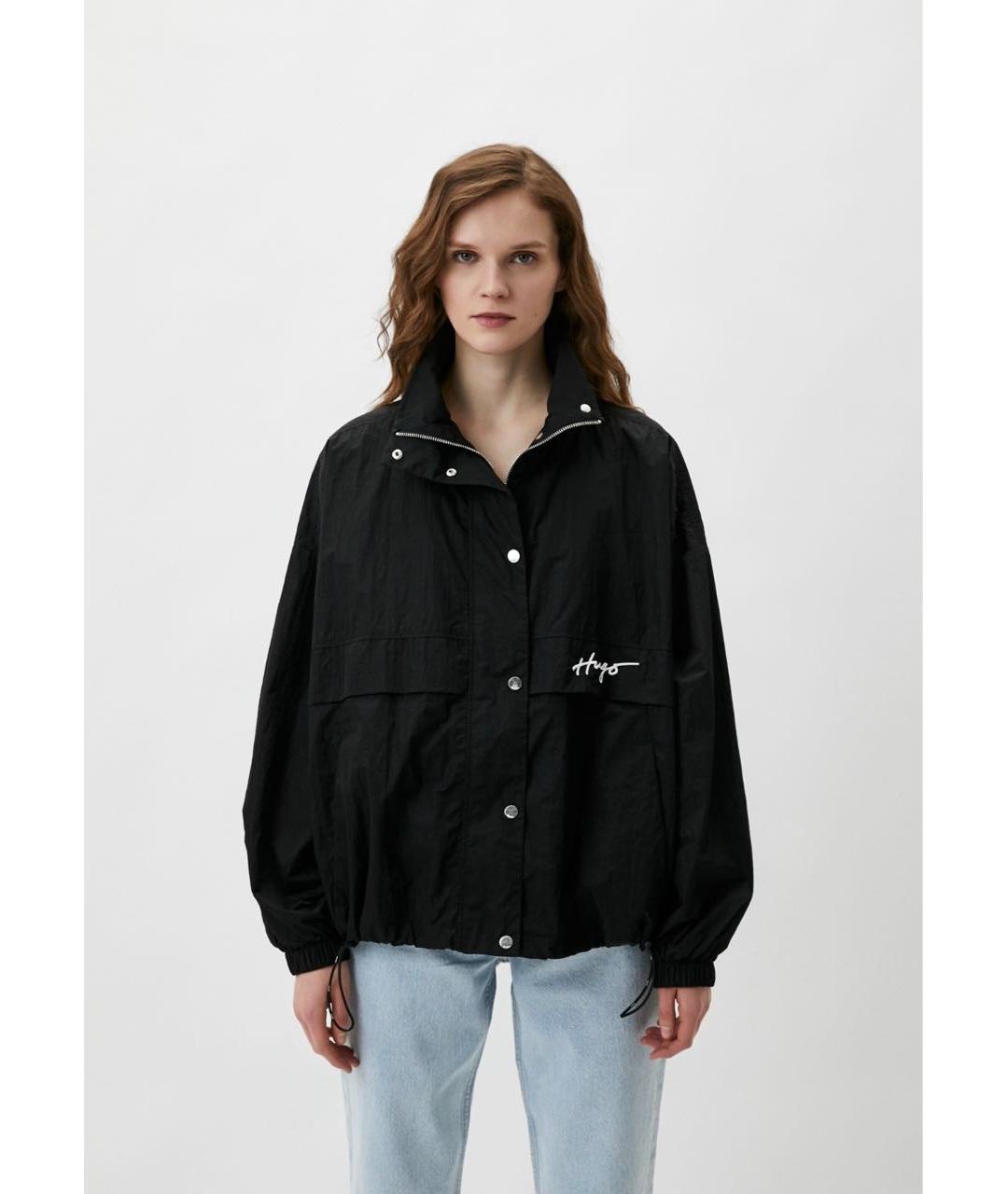 HUGO Черная куртка, фото 5