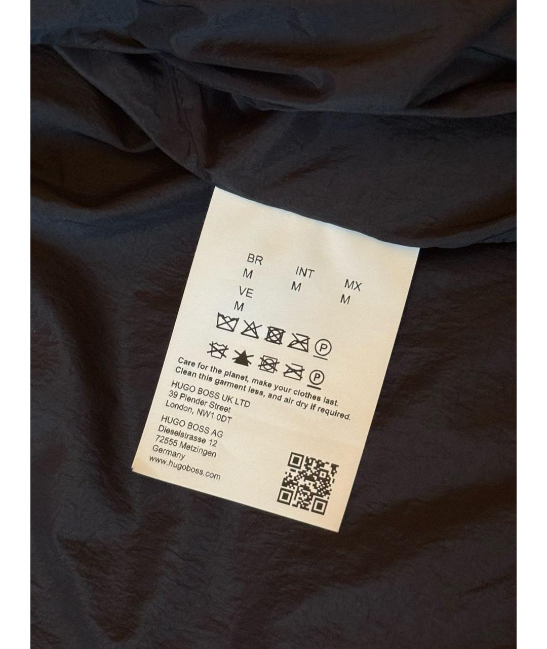 HUGO Черная куртка, фото 4