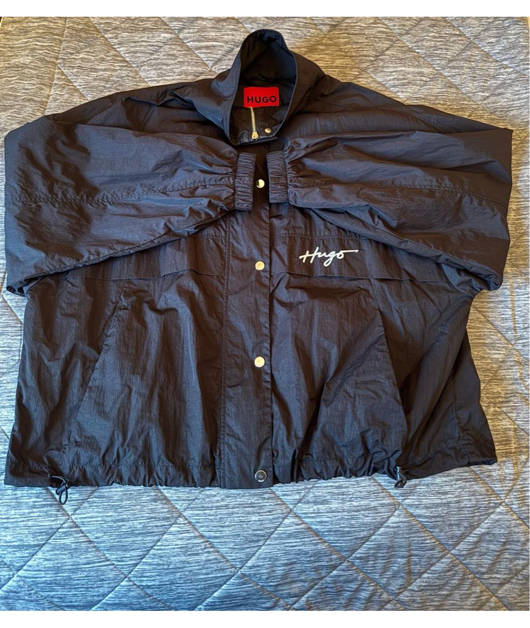 HUGO Черная куртка, фото 9