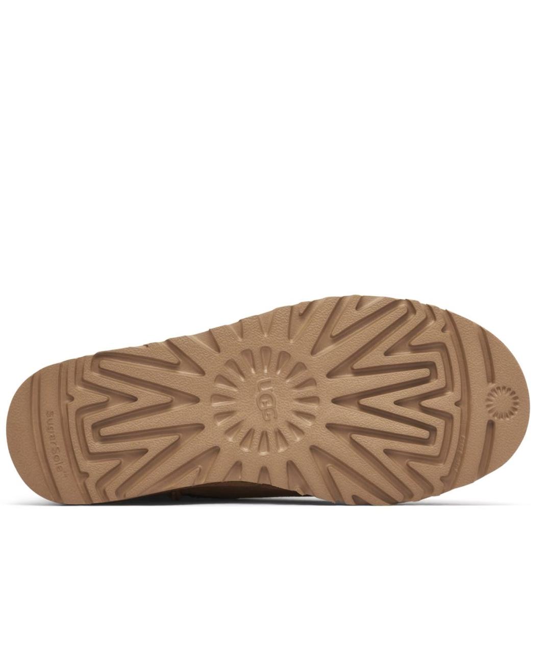 UGG AUSTRALIA Коричневые замшевые ботинки, фото 6