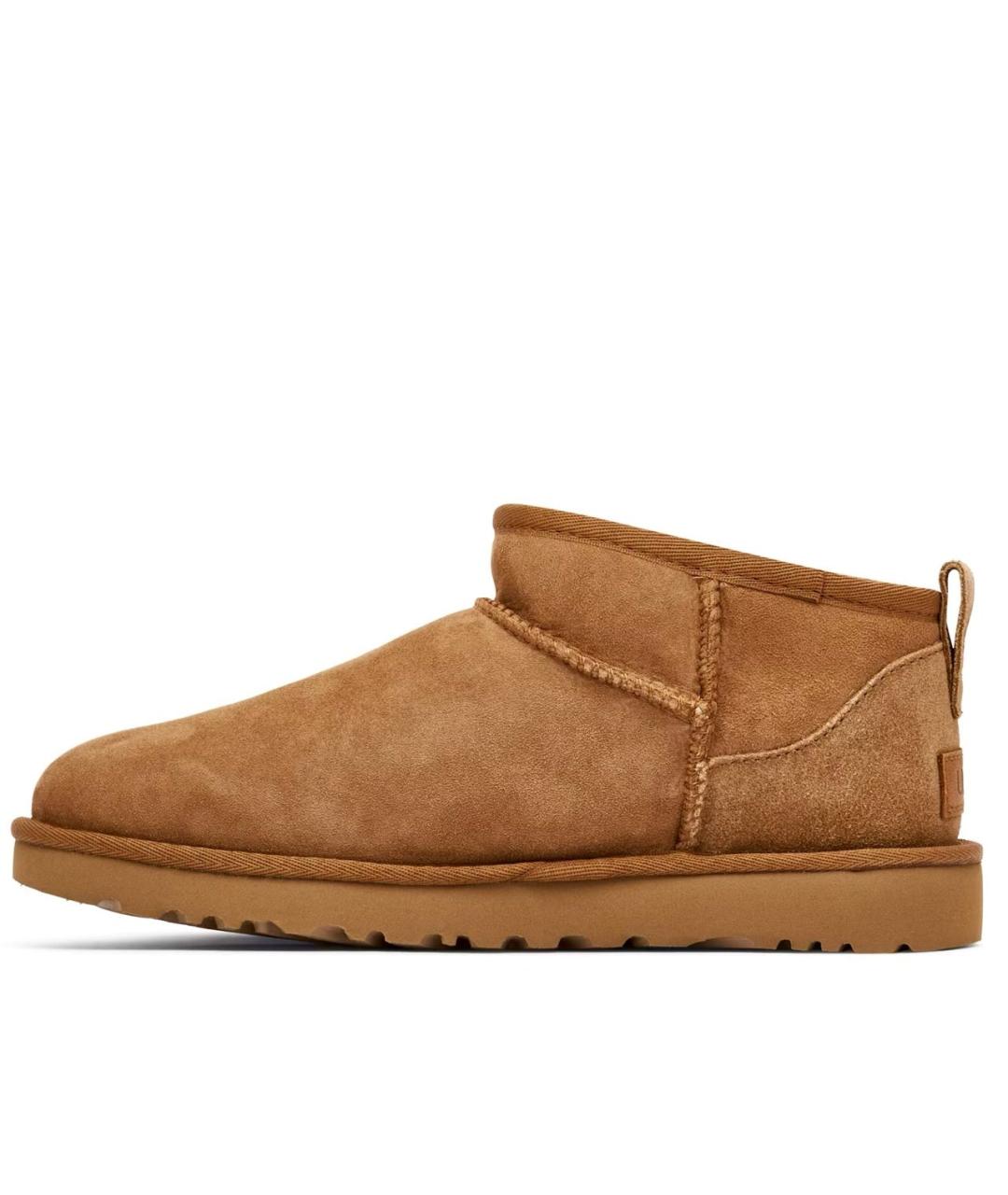 UGG AUSTRALIA Коричневые замшевые ботинки, фото 7