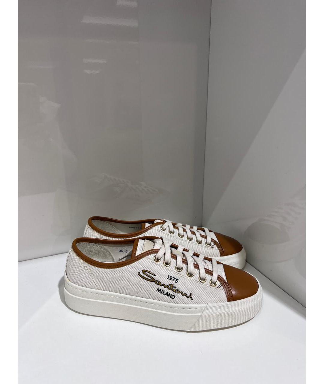 SANTONI Мульти текстильные кеды, фото 2