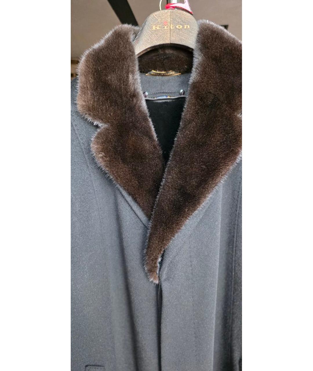 ZILLI Черное кашемировое пальто, фото 3