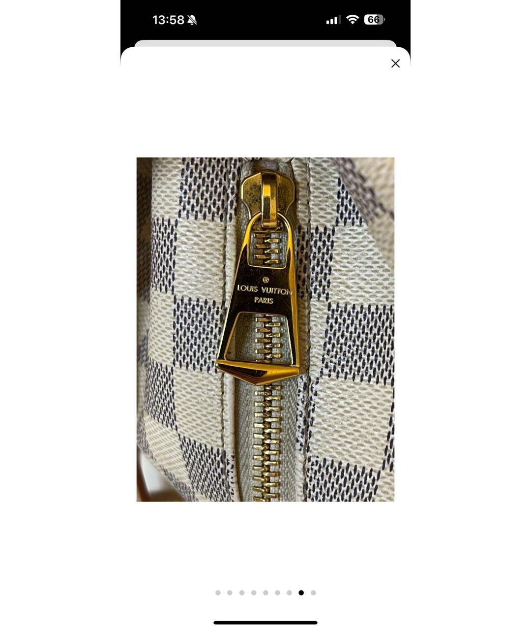 LOUIS VUITTON Бежевый рюкзак, фото 8