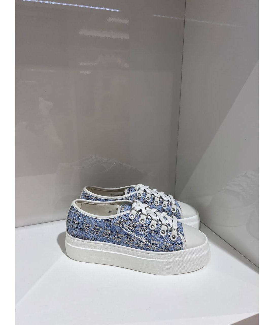 SANTONI Мульти текстильные кеды, фото 2