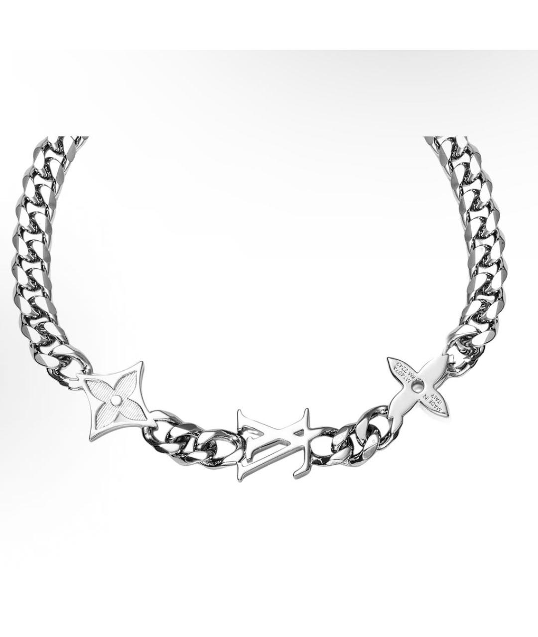 LOUIS VUITTON Серебрянный латунный браслет, фото 2