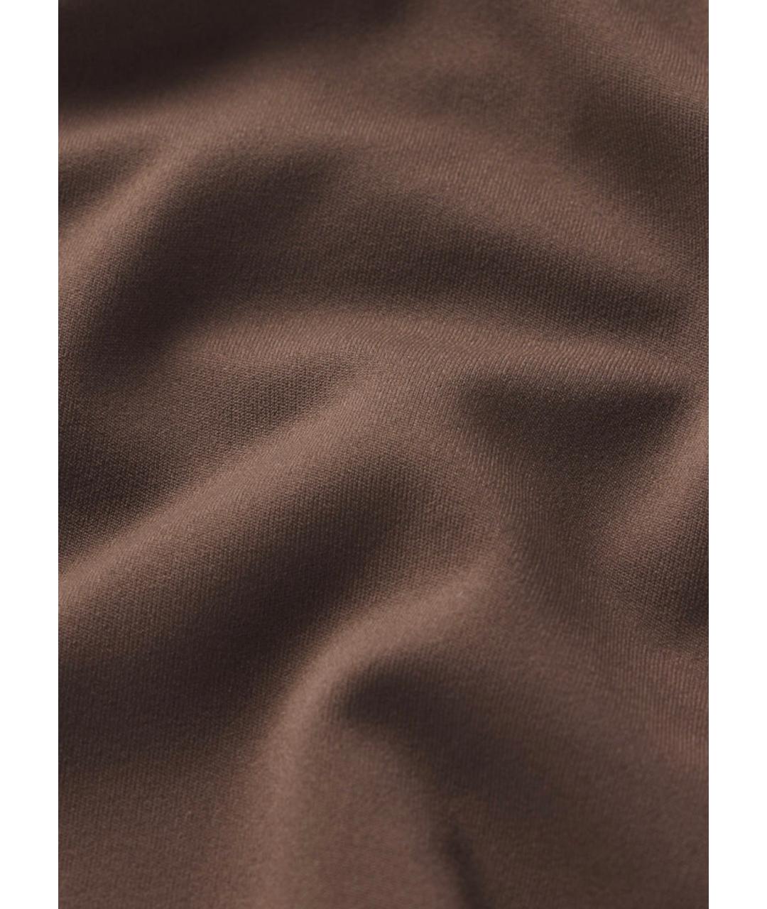 SKIMS Коричневая полиамидовая майка, фото 5