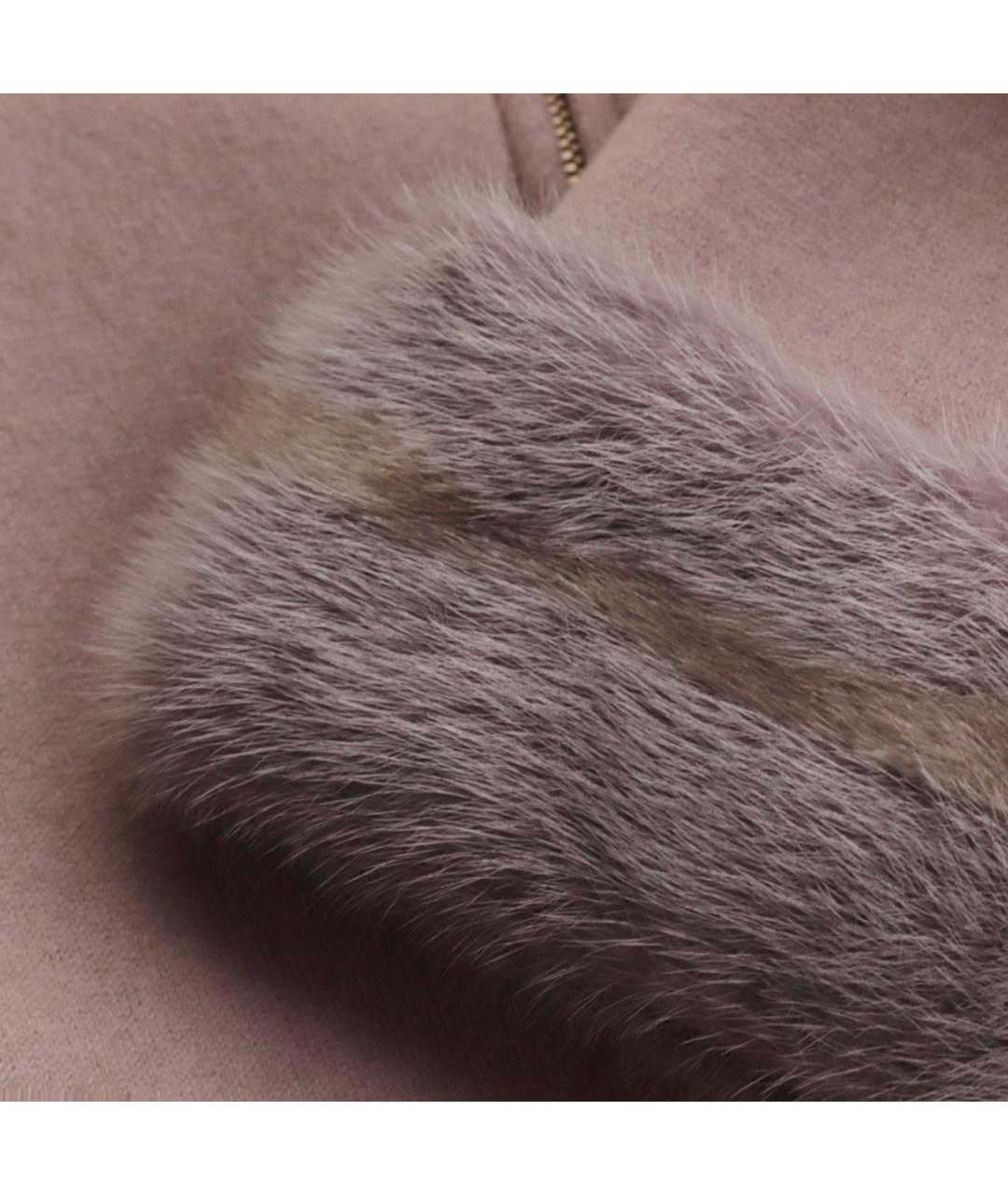 AGNONA Розовое кашемировое пальто, фото 7