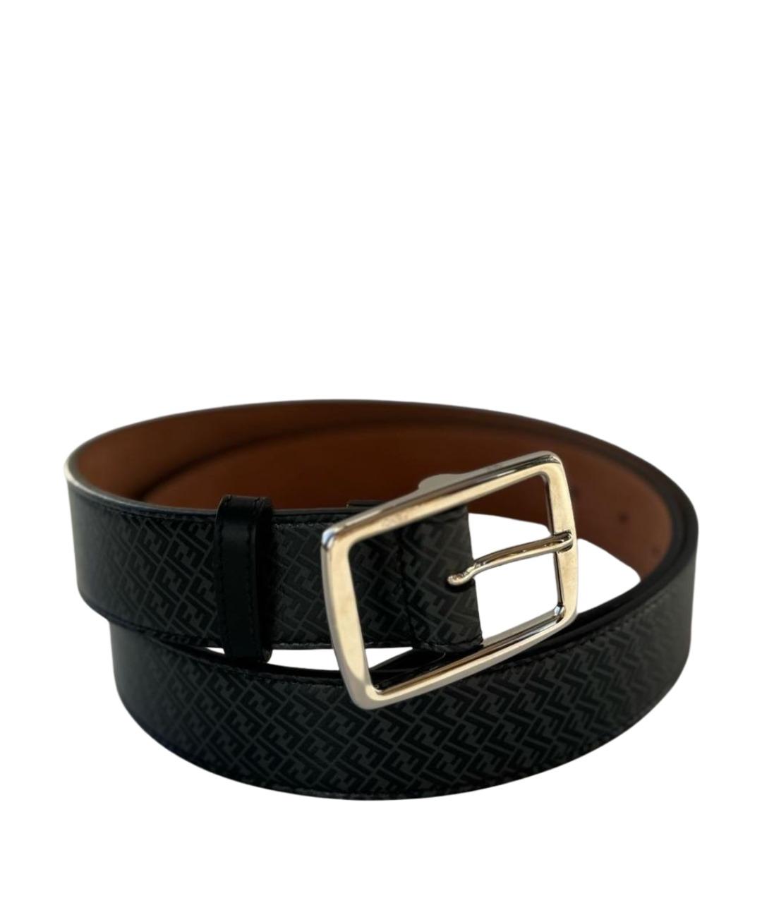 FENDI Черный ремень, фото 1