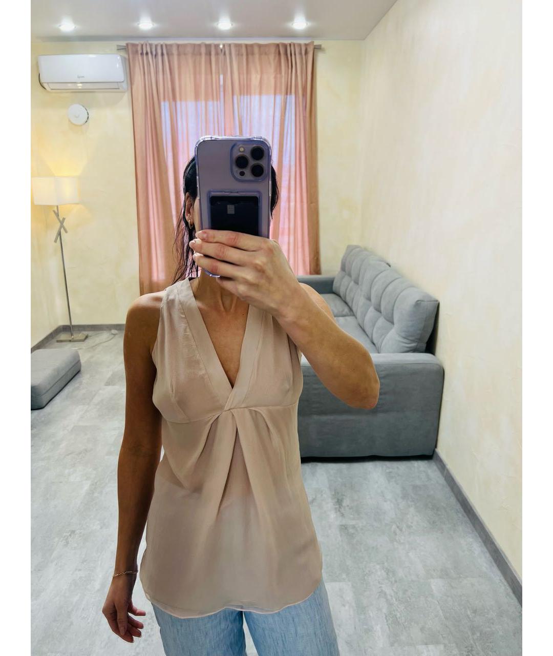 BRUNELLO CUCINELLI Серая блузы, фото 6