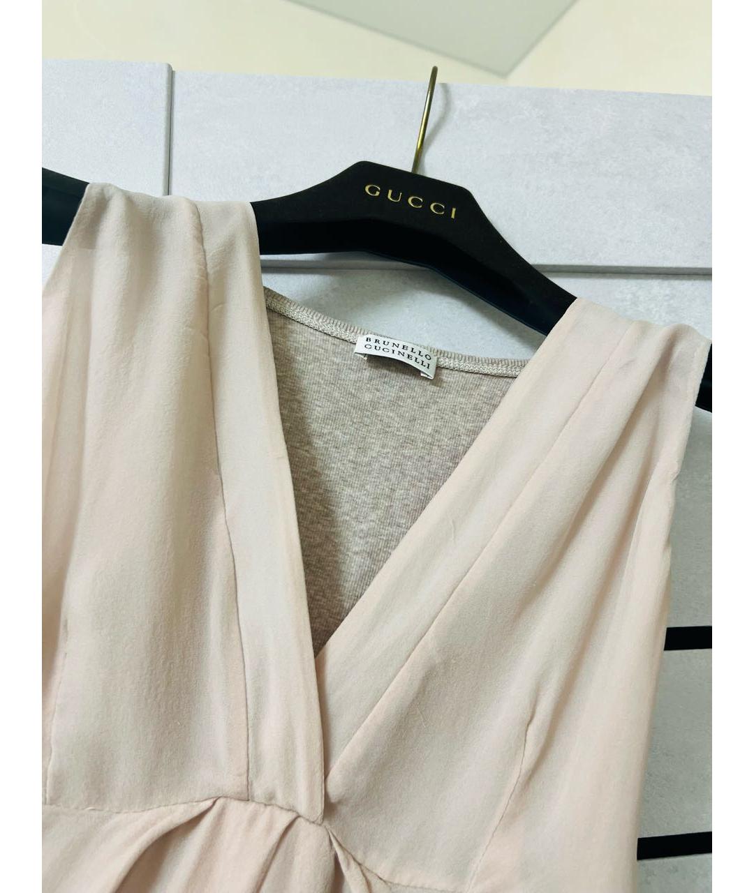 BRUNELLO CUCINELLI Серая блузы, фото 2