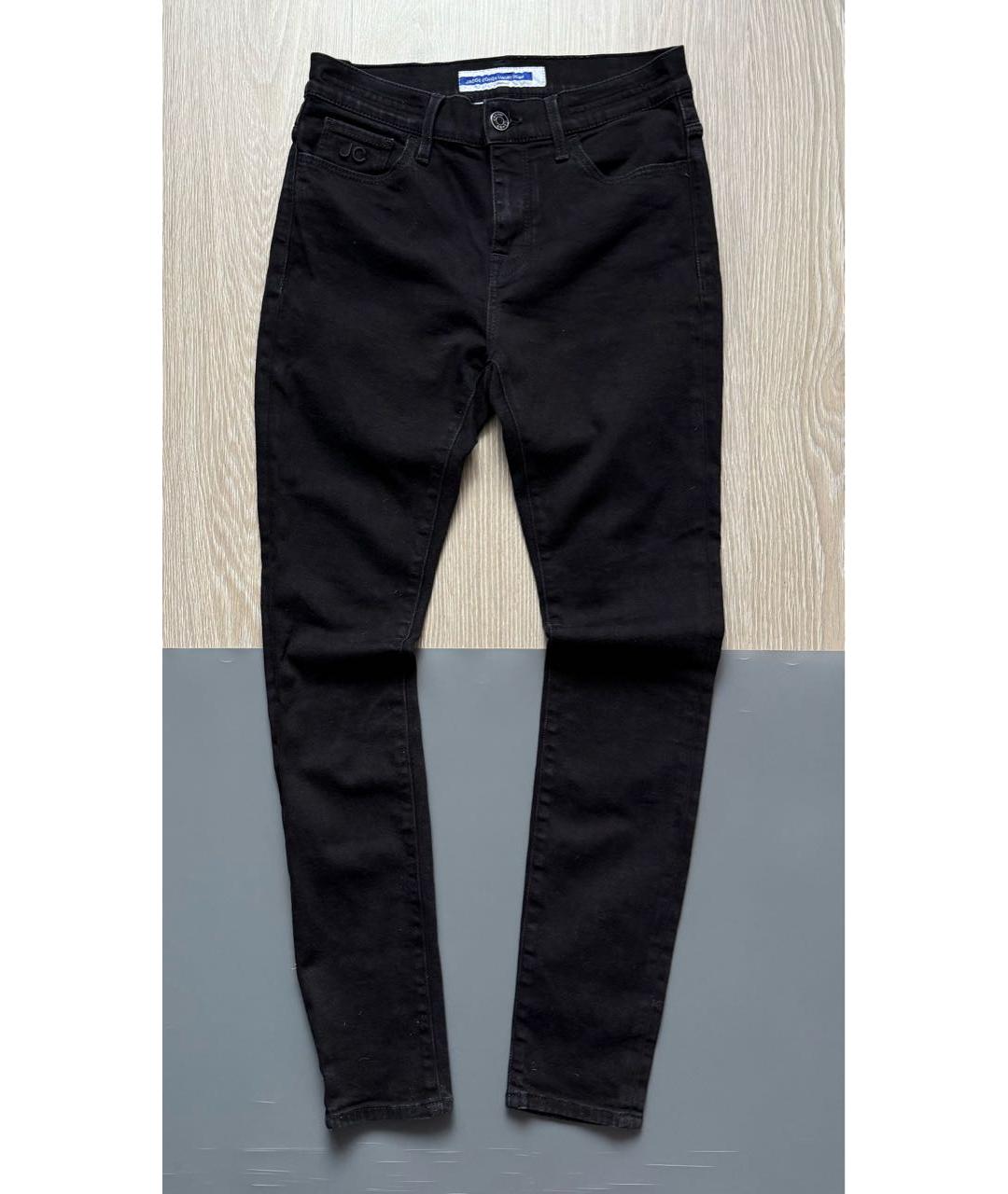 JACOB COHEN Черные хлопковые джинсы слим, фото 9