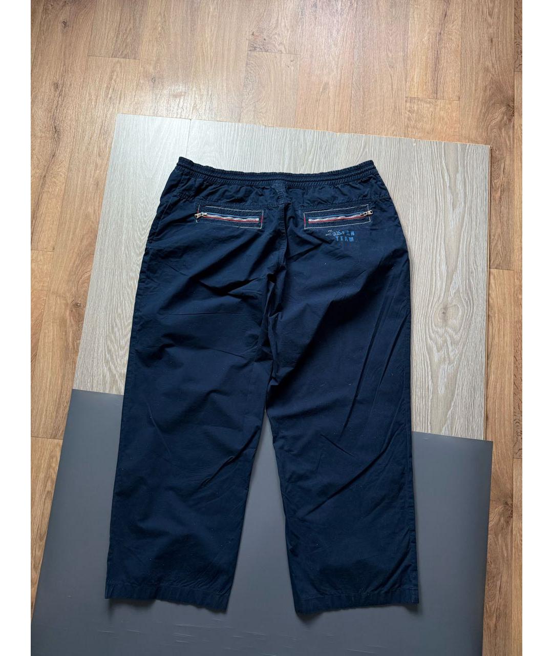 PAUL & SHARK Синие хлопковые повседневные брюки, фото 7