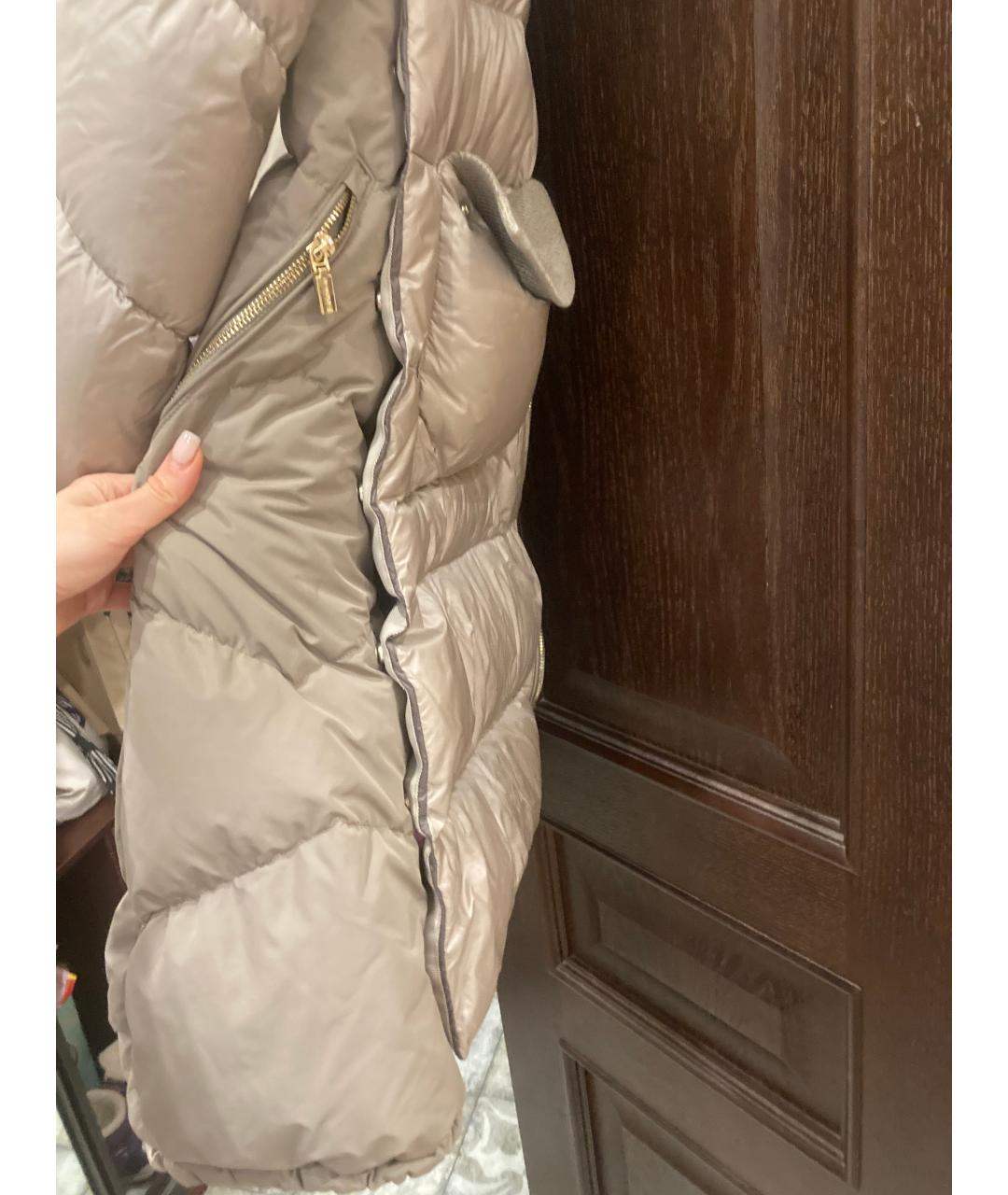 DIEGO M Бежевый пуховик, фото 3