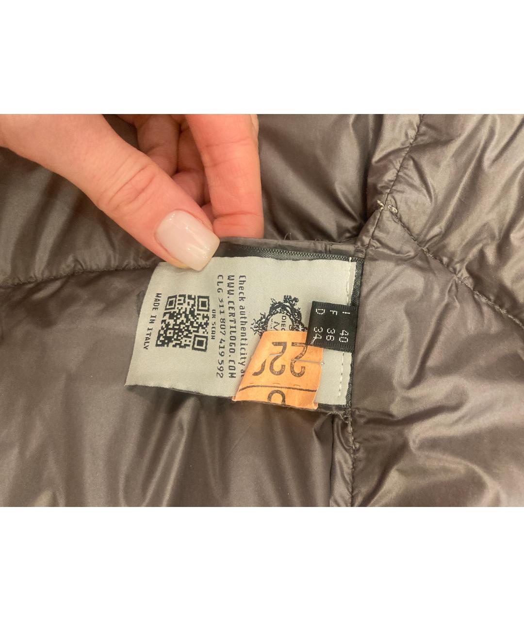 DIEGO M Бежевый пуховик, фото 4
