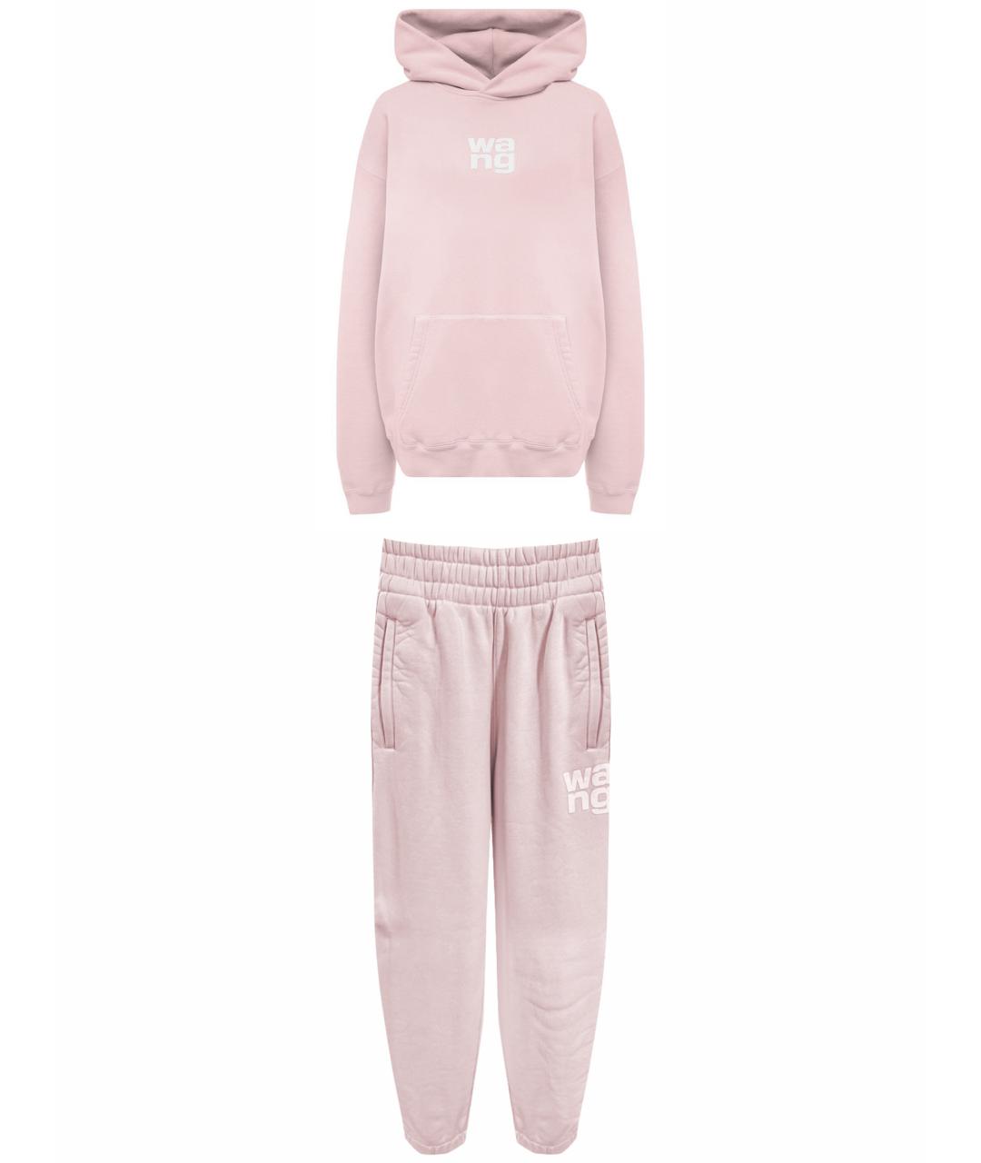 ALEXANDER WANG Розовый хлопковый спортивные костюмы, фото 1