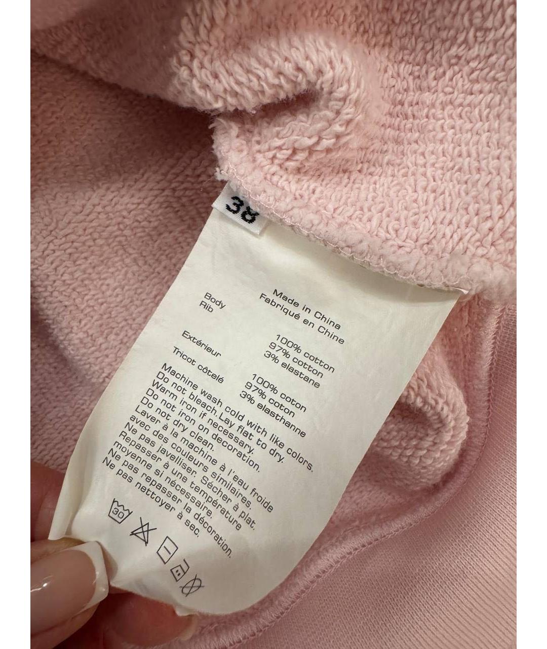 ALEXANDER WANG Розовый хлопковый спортивные костюмы, фото 7